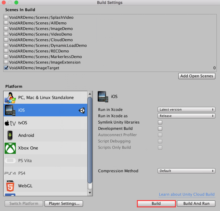 unity build for mac unity build for mac